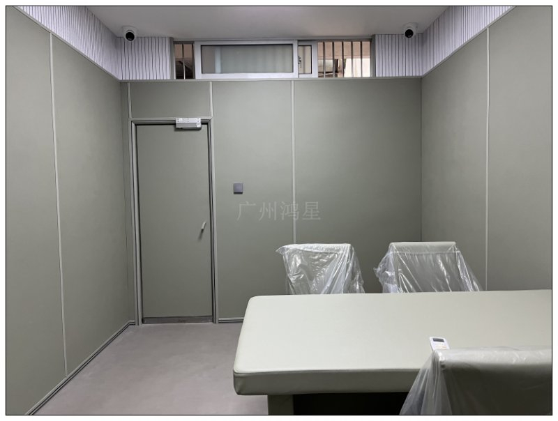 留置室辦案區(qū)防撞桌椅墻面軟包
